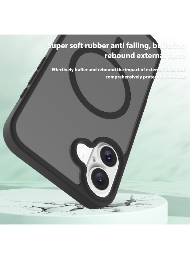 iPhone 16 Plus Skin Feeling Case With MagSafe - Black - Image 5